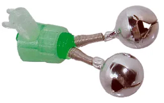 KONGER Double alarm bell 15mm with glowstick slot 1db csörgő