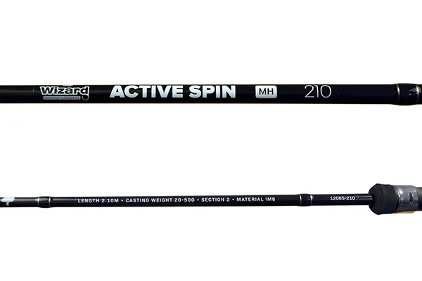 WIZARD ACTIVE SPIN LIGHT 2.00M 10-30G PERGETŐ HORGÁSZBOT