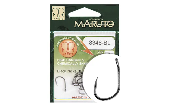 MARUTO HOROG 8346BL T.D.E.10° BARBLESS HC FORGED BLACK NICKEL 6