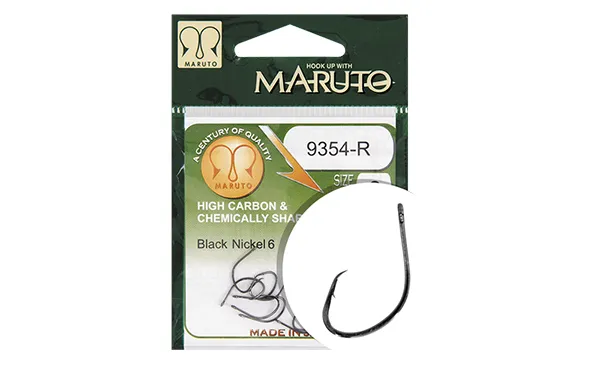 MARUTO HOROG 9354-R HOSOJI-MUTSU RECURVED HC FORGED RINGED BLACK NICKEL 10