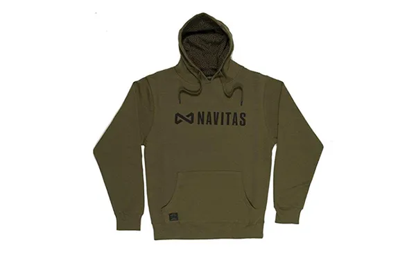 NAVITAS CORE HOODY GREEN M zöld kapucnis pulóver