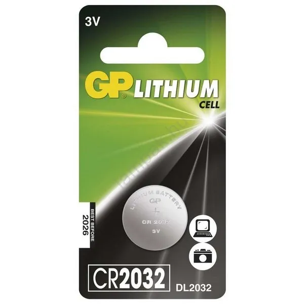 GP LITHIUM GOMBELEM CR2032-3V bl/5
