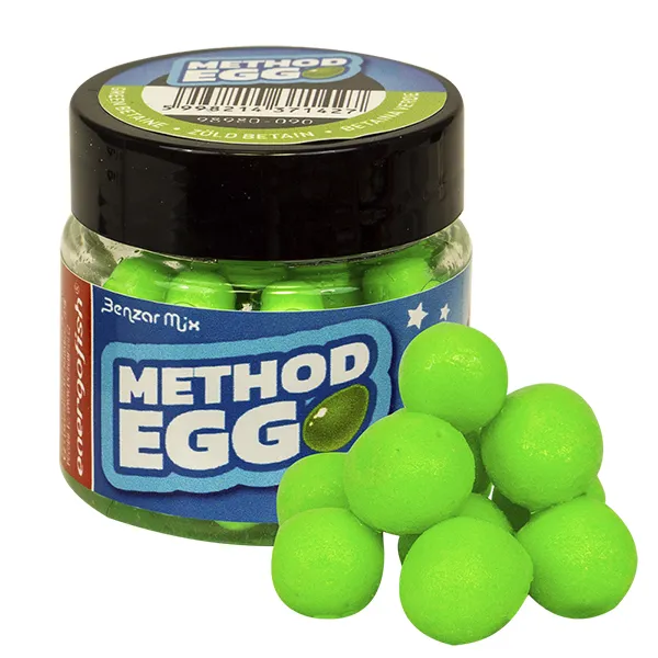 BENZAR METHOD EGG 8MM GREEN BETAINE 30ML ZÖLD WAFTERS