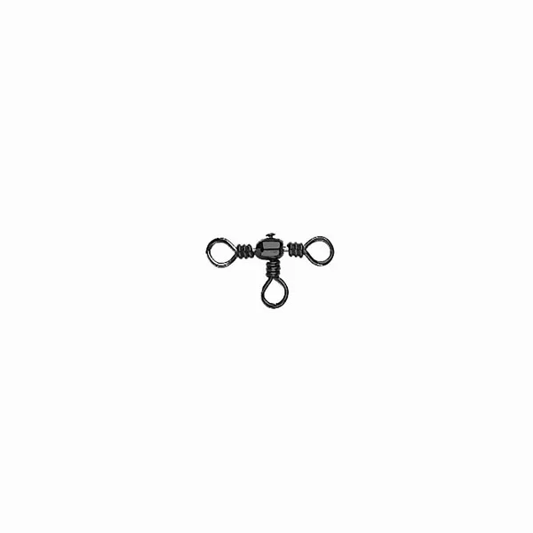 MUSTAD BARREL THREE WAY CROSS SWIVEL 12 10DB/CSOMAG