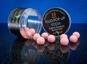 Baitbait YO.-DA (erősen fűszeres banán-krill) - 6mm Fluo Pop Up 