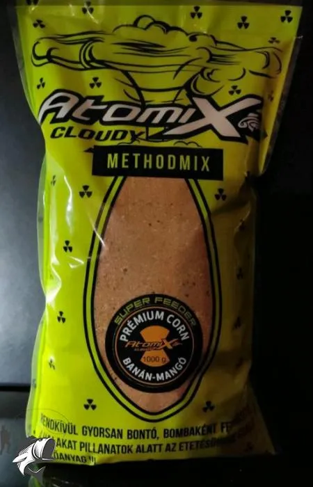 Atomix Prémium Corn Method Mix Banán-Mangó 1000 g etetőanyag