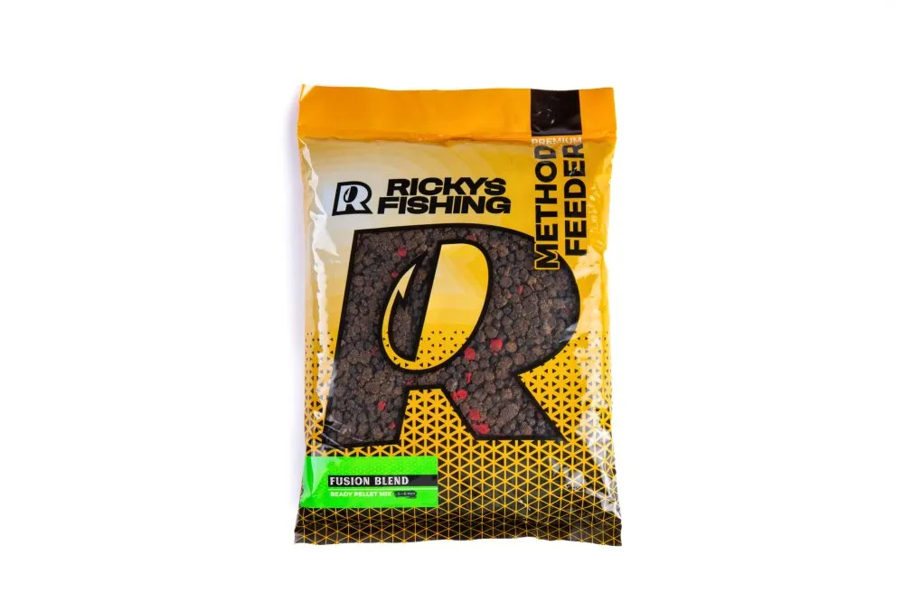 Rickys Fishing Fusion Blend – Ready Pellet Mix (NEDVESÍTETT) (büdös-halas)