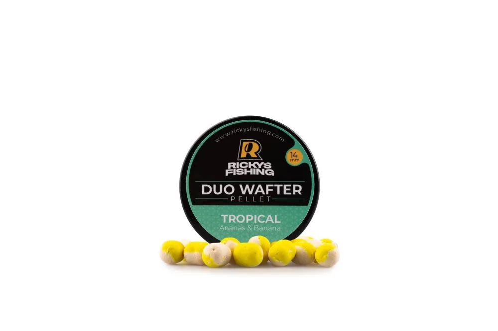 Rickys Fishing Tropical – Duo Wafter Pellet 14mm Dumbell (trópusi gyümölcs)