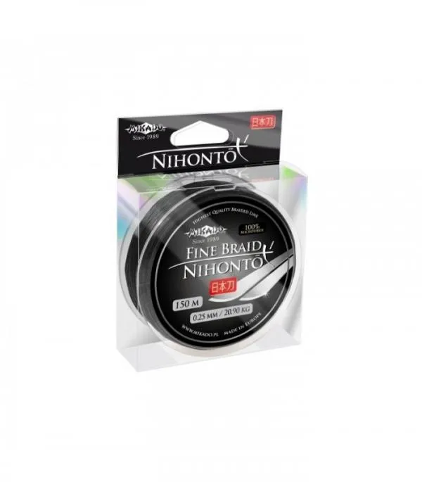 Mikado Nihonto Fine Braid fonott előkezsinór 0.12mm 15m