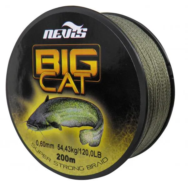 Nevis Big Cat Fonott zsinór 200m 0,60mm