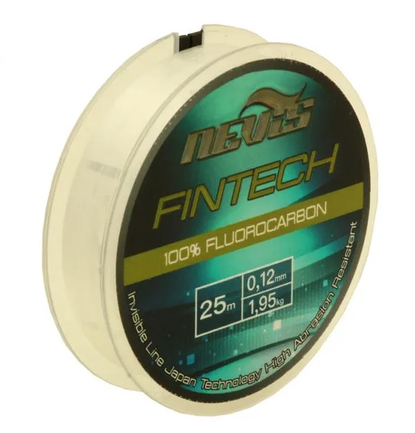 Nevis Fintech fluorocarbon előke zsinór 25m 0.20mm