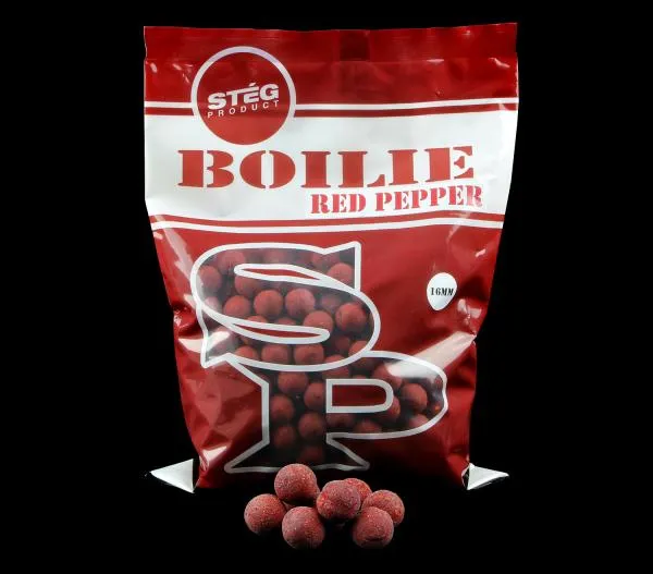Stég Product Boilie 20mm Red Pepper 800g Etető Bojli
