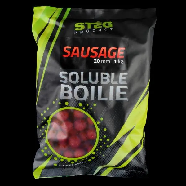 Stég Product Soluble 20mm Sausage 1kg Etető Bojli