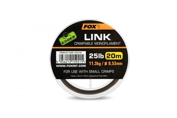 Fox 35lb/0.64mm monofil előkezsinór