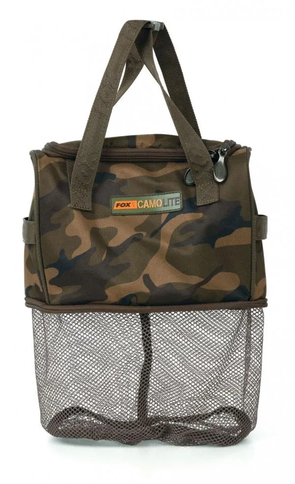 Fox Camolite Bait & Air Dry Bag - M 25x20x14,5cm bojlis és etetőanyagos táska