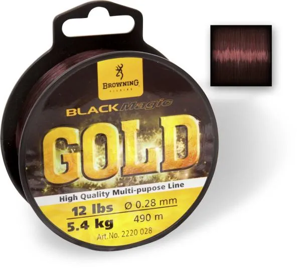 Browning ? 0,21mm Black Magic® Gold Mono H: 640m 3,65kg / 8,00lbs sötét barna
