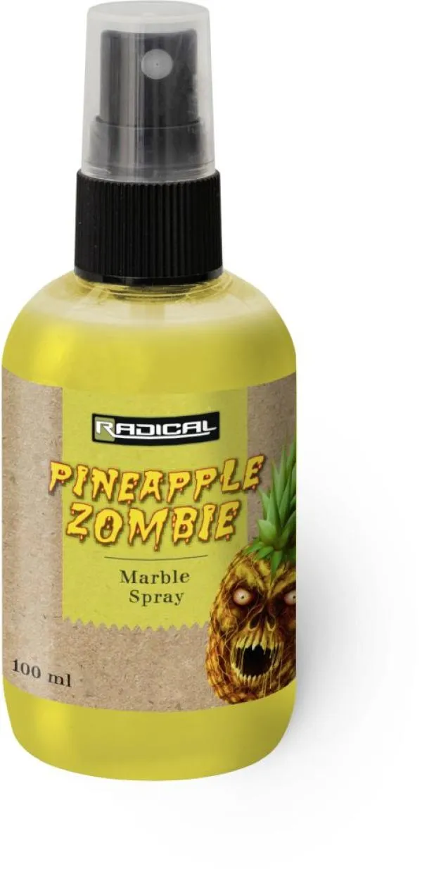 Radical Pineapple Zombie Marble Spray 100ml sárga