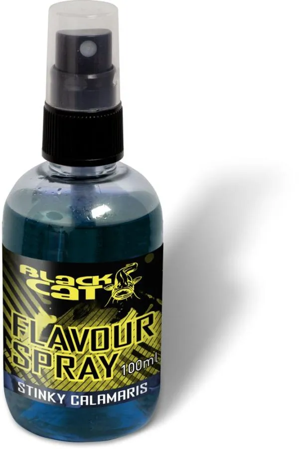 kék Black Cat Flavour Spray Stinky Calamaris 100ml