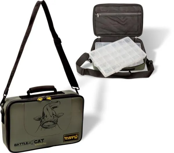Black Cat Battle Cat 38cmx25x10cm khaki pergető táska