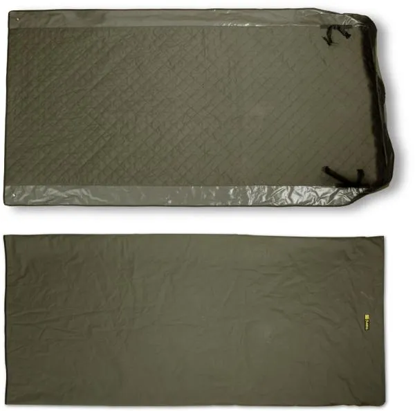 Black Cat Extreme Bedchair Cover 225cm khaki 107cm