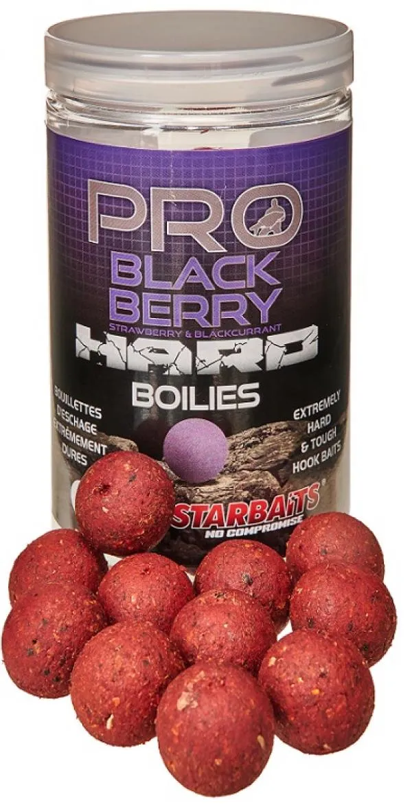 Starbaits Pro Blackberry Hard Boilies 20mm 200g horog bojli