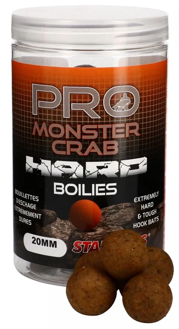 Starbaits Pro Monster Crab Hard Boilies 20mm 200g horog bojli
