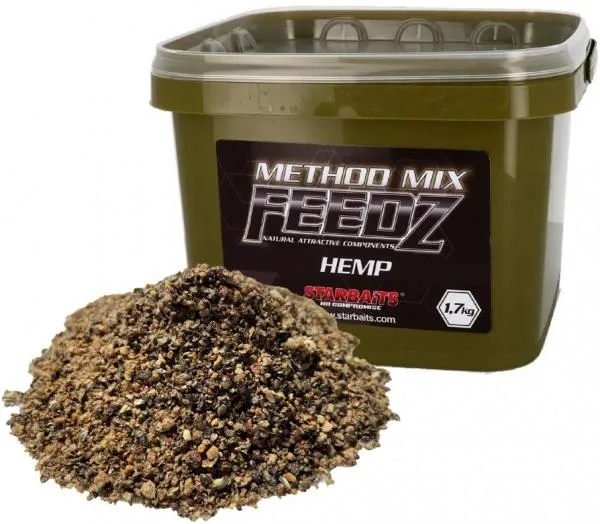 Starbaits Feedz Method Mix Hemp (kender) 1,7kg magmix