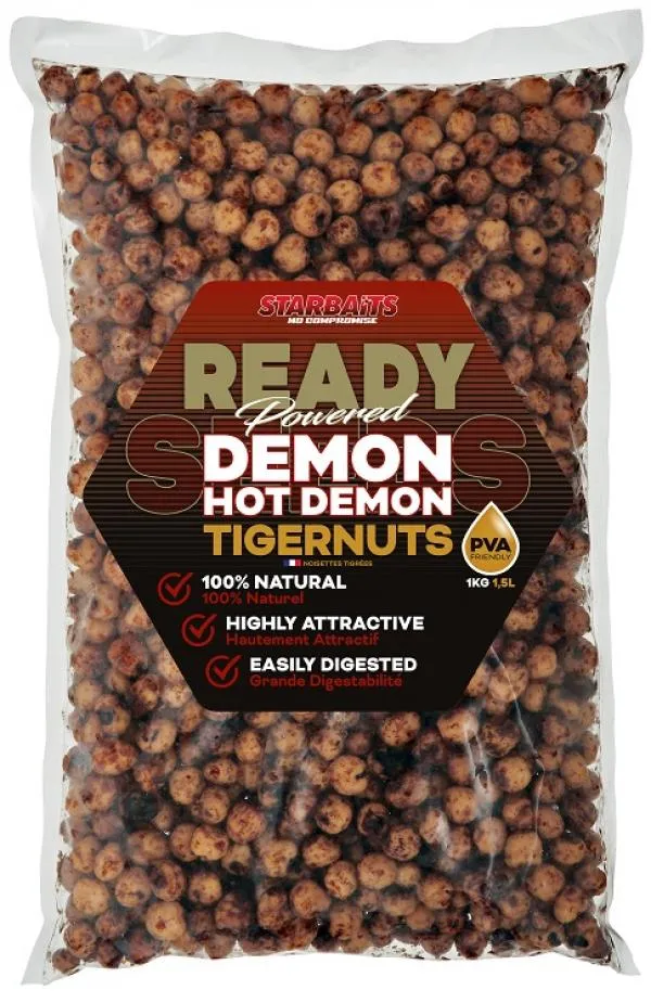 Starbaits Ready Seeds Hot Demon Tigernuts 1kg tigrismogyoró