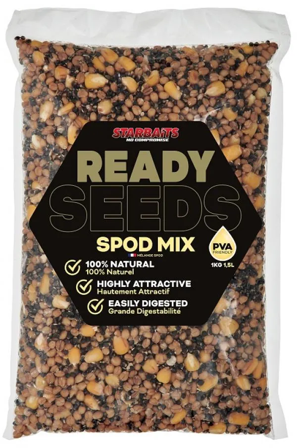 Starbaits Ready Seeds Spod Mix 1kg magmix