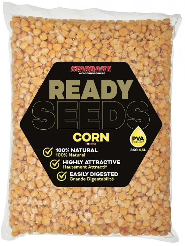 Starbaits Ready Seeds Corn 3kg kukorica