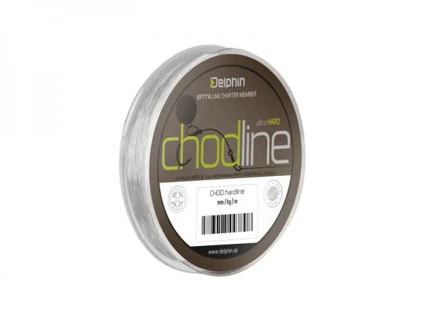 Monofil előke zsinór Delphin CHOD hardline-0,40mm 25lbs 25m