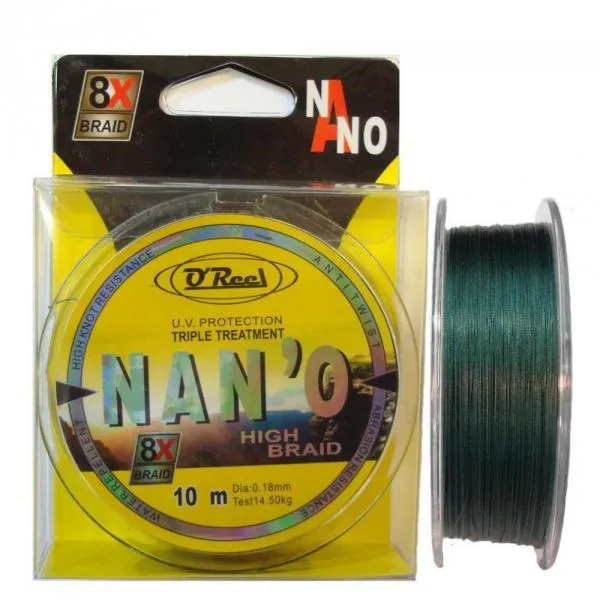 OR391923 OREEL NANO HIGH BRAID 0,23mm 10M fonott zsinór