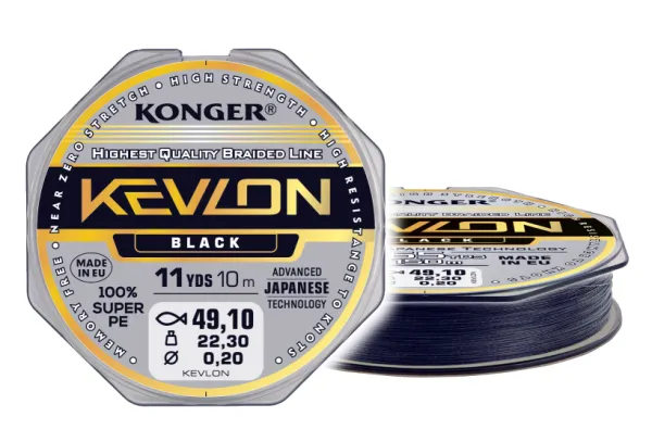 KONGER Kevlon Black X4 0.16/10m