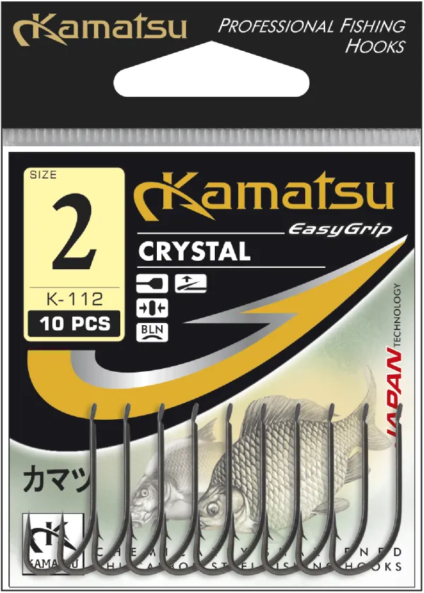KAMATSU Kamatsu Crystal 10 Black Nickel Flatted
