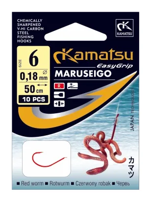 KAMATSU 50cm Red Worm Maruseigo 4