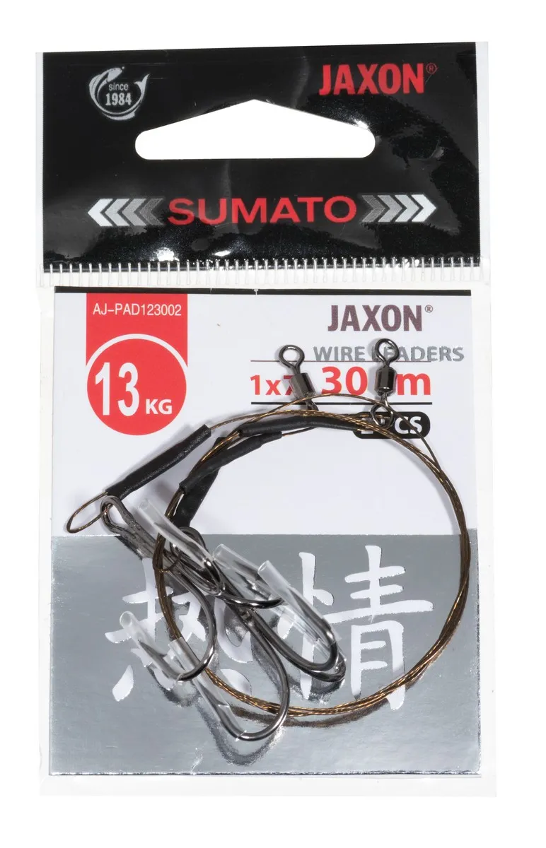 JAXON SUMATO WIRE LEADERS 13kg 30cm