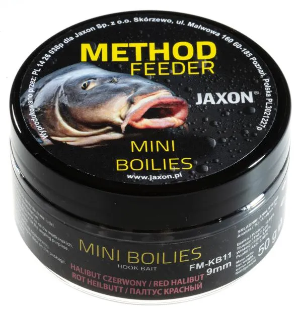 JAXON MINI BOILIES RED HALIBUT 50g 9mm