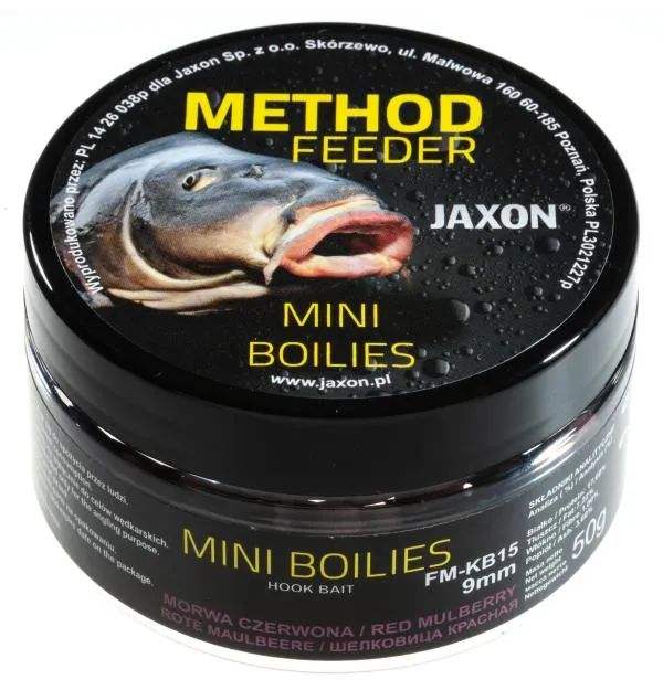 JAXON MINI BOILIES RED MULBERRY 50g 9mm