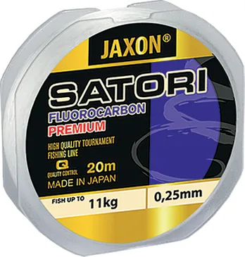 JAXON SATORI FLUOROCARBON CARP LINE 0,55mm 20m