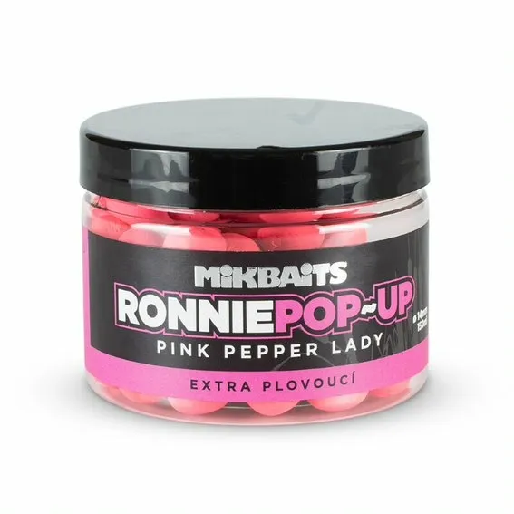 MIKBAITS RONNIE POP-UP FLUO PINK PEPPER LADY 14mm 150ml (MC0008)