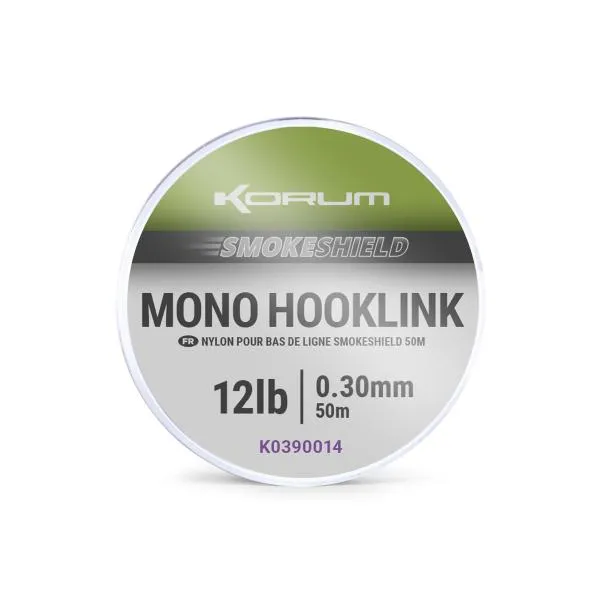 Smokeshield Mono Hooklink - 12Lb/0.30Mm