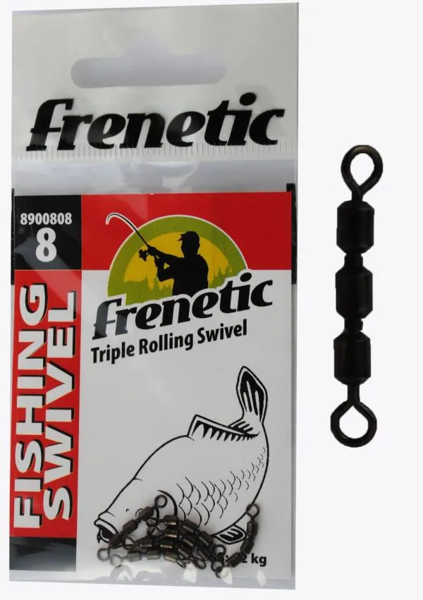 Frenetic Triple rolling swivel 10