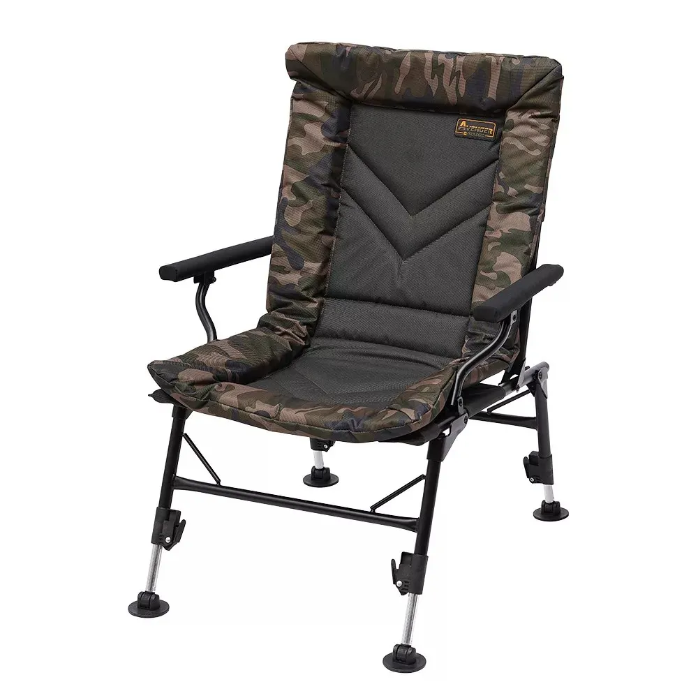 Prologic AVENGER COMFORT CAMO CHAIR W/ARMRESTS & COVERS horgászszék