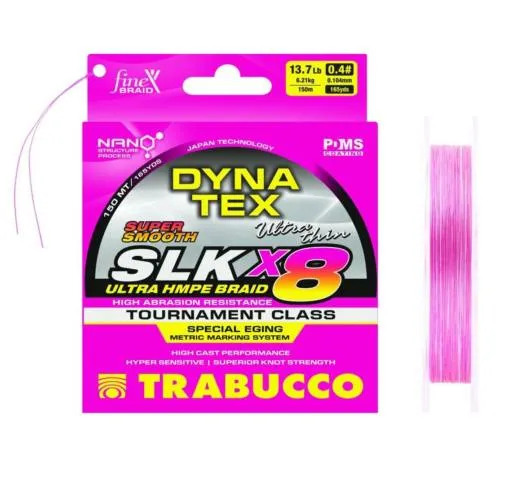 Trabucco Dyna-Tex SLK X8 Special EGI 150 m 0,104 fonott zsinór