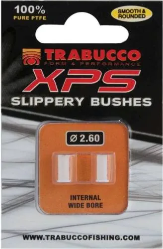 Trabucco XPS SLIPPERY BUSHES PTFE 2,6mm 2db , teflon hüvely