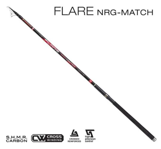TRABUCCO FLARE NRG MATCH 4504/50 450 cm match horgászbot
