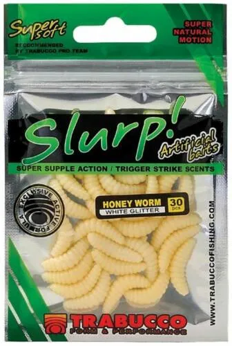 Trabucco Slurp Bait Honey Worm XL 25 db Na, gumi méhlárva