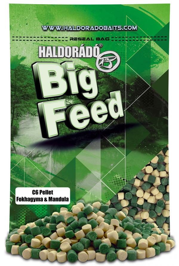 Haldorádó Big Feed - C6 - Fokhagyma & Mandula Etető Pellet