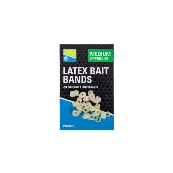 PRESTON LATEX BAIT BANDS - MEDIUM