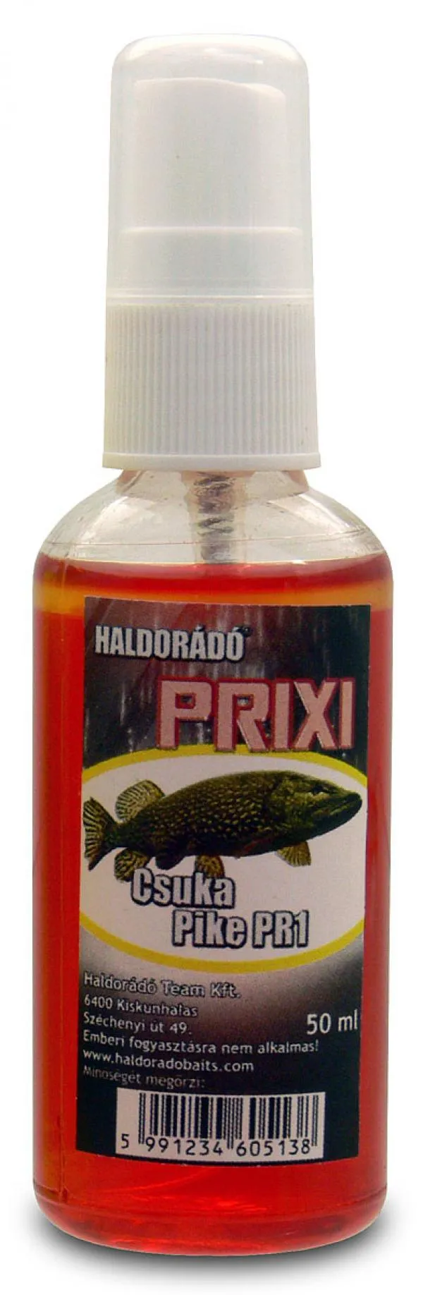 Haldorádó PRIXI ragadozó aroma spray - Csuka/Pike PR1